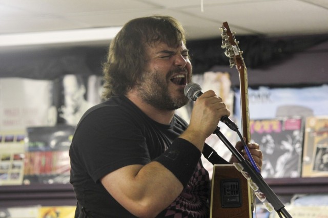Jack Black in one of his live performance